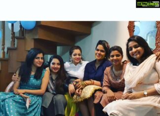 Ramya NSK Instagram - Yes... I was pregnant! Even though most of you never really noticed 😋 Also sharing pics from 2 surprise baby showers beautifully planned by my closest. Love you all! ❤️ #pregnancy #babyshower #memories