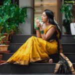 Ramya Subramanian Instagram - Pattu Pudavai🥻 📸 - @george_ferna_photography 💄 💇🏻‍♀️ - @reenapaiva