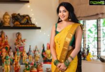 Ramya Subramanian Instagram - Mallipoo 🌼 📸 - @george_ferna_photography 💄 💇🏻‍♀️ - @reenapaiva Blouse - @yuti_designer_blouse #navarathriseries2021