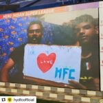 Rana Daggubati Instagram - 😘 We love you too!!! 💛🖤 #HarKadamNayaDum #HydKeHainHum #HyderabadFC 🟡⚫ @hydfcofficial
