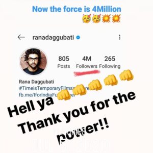 Rana Daggubati Instagram - 💥💥💥💥