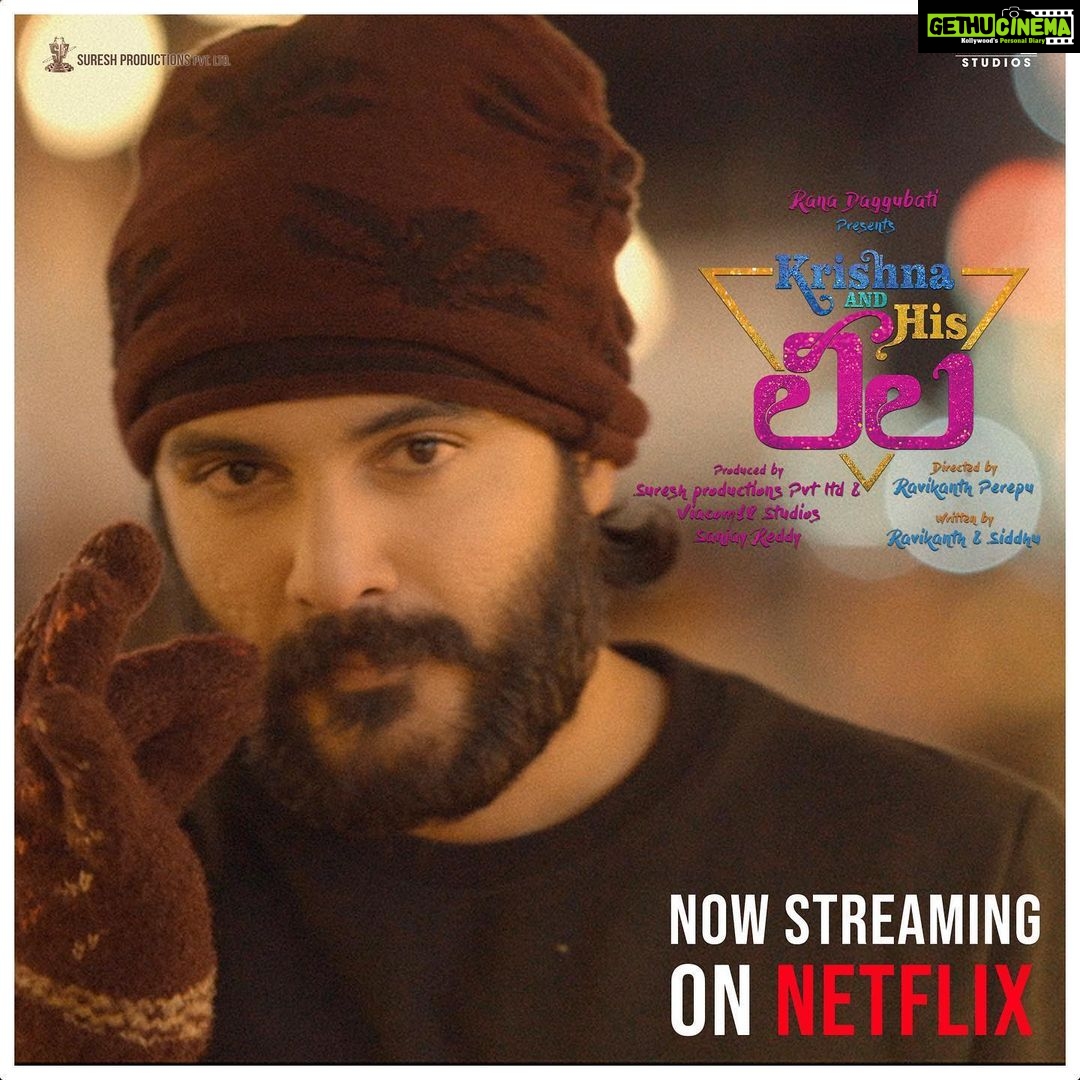 Rana Daggubati Instagram - #KrishnaAndHisLeela now streaming on #Netflix @ranadaggubati |@siddu_boy | @raviperepu | @shraddhasrinath | @shalinivadnikatti | @iamseeratkapoor| @sureshproductions| @viacom18 |#KrishnaAndHisLeela | #basedontruerumours