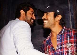 Rana Daggubati Instagram - And a happy happy birthday to you brother @alwaysramcharan ❤️❤️❤️ love u....missing too many things today!! Film Nagar