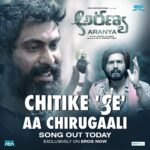 Rana Daggubati Instagram - Get ready to thank mother nature with #ChitikeSeAaChirugaali! The first song of #Aranya to be out today. Stay tuned! #ErosNow @RanaDaggubati #PrabuSolomon @TheVishnuVishal @zyhssn @ShriyaP @ErosIntlPlc #SaveTheForest🐘