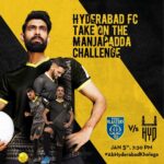 Rana Daggubati Instagram - Hyderabad F.C. is all set to take on the Kerala Blasters on their own ground. Catch the action live tomorrow on Star Sports and Hotstar at 7:30 pm! #AbHyderabadKhelega #HyderabadFC #KBFCHFC #HeroISL #LetsFootball #TrueLove