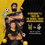 Rana Daggubati Instagram - It's time for Hyderabad F.C. to face one of the toughest teams in the league, and they're going to give it their all! Cheer for them at the Gachibowli Stadium on 21st December at 7:30 pm, book your tickets now!