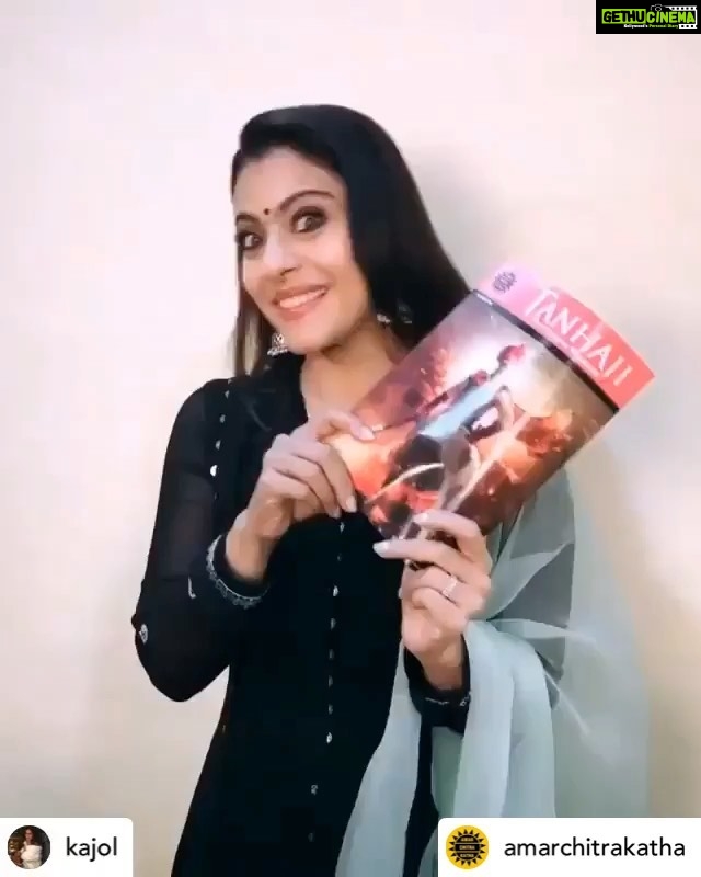 Rana Daggubati Instagram - #Repost • @amarchitrakatha Here's your chance to win a copy of Tanhaji book. Tried your luck yet? @kajol @ajaydevgn #TanhajiTheUnsungWarrior #Repost via @kajol Jumanji is coming out in theaters near you, so book you tickets and stand a chance to win a copy of Tanhaji's #AmarChitrakatha only at selected @pvrcinemas_official.