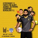 Rana Daggubati Instagram – Hyderabad F.C. is all set to battle it out with the defending champions of the Hero ISL. Come over to the Gachibowli Stadium with your loudest roars to cheer them against Bengaluru F.C. Book your tickets now! 
#AbHyderabadKhelega #HFCBFC #HyderabadFC