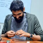 Rana Daggubati Instagram – Got a glimpse of the exciting stuff being showcased tomorrow at Maker Faire Hyderabad. Soldered this custom-made ‘Suppandi’ circuit board! 
Thrilled to see Telangana State Government building institutions like TWorks and supporting events like MakerFaire Hyderabad. Make the most of your Sunday, learn a new skill and build something exciting from drones to soaps at MFH2019! @Tworkshyd @MakerFaireHyd @sujaikarampuri @ackalive