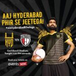Rana Daggubati Instagram - After a victorious stride at their first home game, Hyderabad F.C. is taking on Northeast United at Gachibowli Stadium tonight! Let's roar for the team even louder this time. #AbHyderabadKhelega #HyderabadFC #HydFC #HyderabadFootball #IndianFootball #ISL2019 #HEROISL #IndianSuperLeague #FootballLeague #Hyderabad #Hyd #InstaFootball #LetsFootball