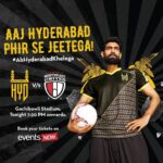 Rana Daggubati Instagram – After a victorious stride at their first home game, Hyderabad F.C. is taking on Northeast United at Gachibowli Stadium tonight! Let’s roar for the team even louder this time.

#AbHyderabadKhelega #HyderabadFC #HydFC #HyderabadFootball #IndianFootball #ISL2019 #HEROISL #IndianSuperLeague #FootballLeague #Hyderabad #Hyd #InstaFootball #LetsFootball