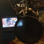 Rana Daggubati Instagram - Dubbing by night for CBN!!