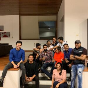 Rana Daggubati Instagram - Always my side...missing a few. But thank you  for making life so fun❤