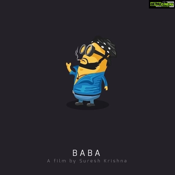 Rana Daggubati Instagram - THE NAME IS RAJINIKANTH!! #hbdsuperstarrajinikanth #minimalkollywoodposters great stuff