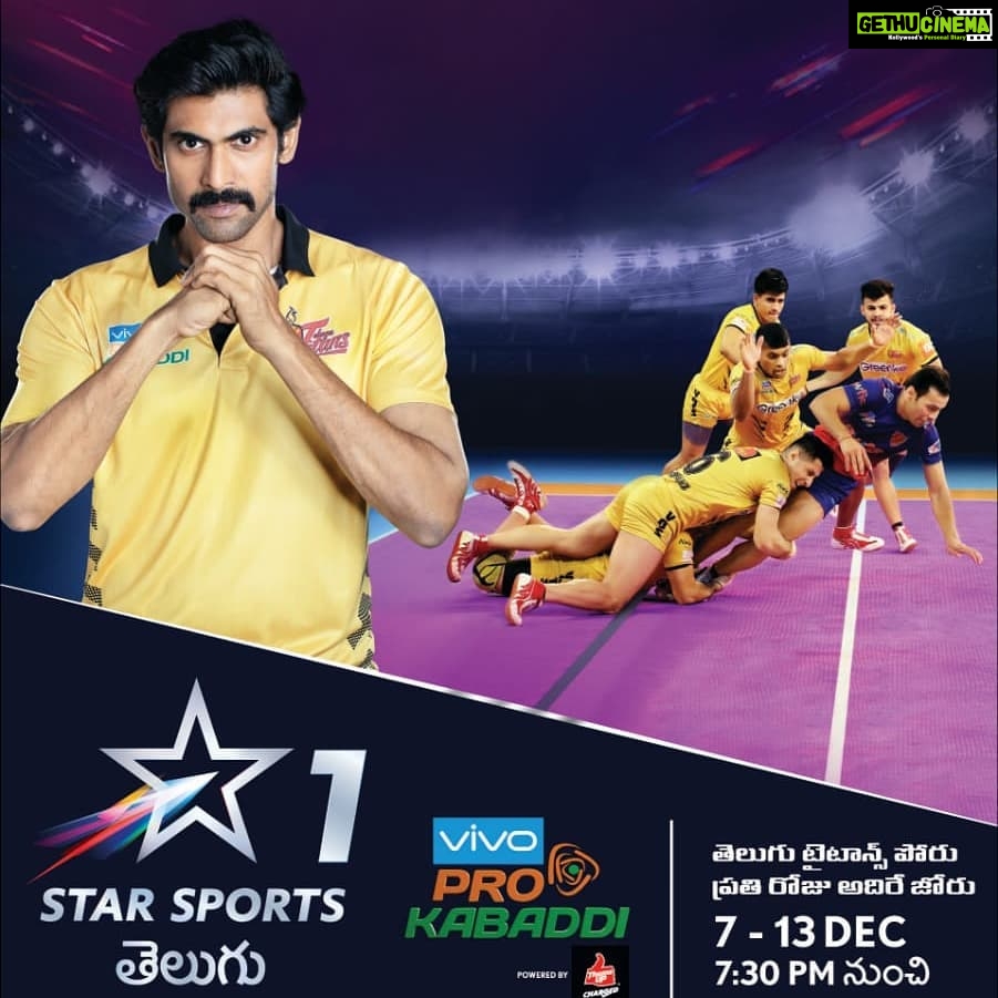 Rana Daggubati Instagram - #TeluguTitans Telangana
