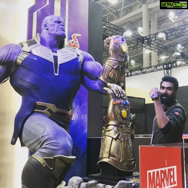 Rana Daggubati Instagram - #Thanos 幕張メッセ (Makuhari Messe)