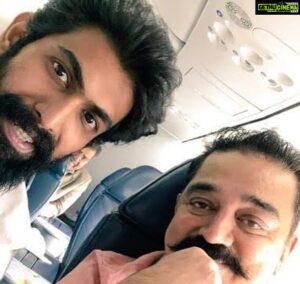 Rana Daggubati Instagram - Happy birthday’s to some seriously awesome people I’ve had the honour of meeting in life!! #Trivikram #Anushka #KamalHassan