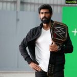 Rana Daggubati Instagram - Here goes more from the fun set @sonysportsindia #WWE @WWE @WWEIndia @WWENetwork