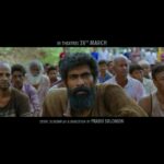 Rana Daggubati Instagram - Aranya's journey, his struggles, his emotions and his fight to save the elephants has reached its peak. Watch this new promo from #Aranya releasing in theatres from 26th March #5DAYSTOGO! #SaveTheElephants #InTheatresOn26thMarch @thevishnuvishal @prabusolomonofficial @zyhssn @shriya.pilgaonkar @erosstx @erosmotionpics @erosnow