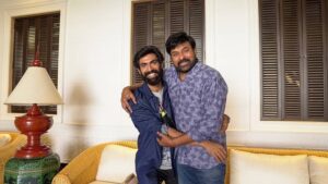 Rana Daggubati Instagram - Thank you sir for launching the teaser of #VirataParvam! 🙏🏼