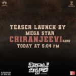 Rana Daggubati Instagram – #VirataParvamTeaser today at 5:04 PM 🔥
Launch by Megastar @chiranjeevikonidela garu ♥️
 
#VirataParvamOnApril30
#VirataParvam

@saipallavi.senthamarai @nanditadasofficial @venuudugulafilm @pillumani  @naveenchandra212  #SureshBobbili @dancinemaniac @laharimusic  @slv_cinemas  @sureshproductions