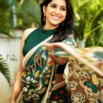 Rashmi Gautam Instagram - Smile DIWALI 😃 Saree by @samathachowdari