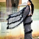 Rashmi Gautam Instagram - Saree by @shrutiigclothing 💃💃💃💃💃 #rashmigautam #sareelove #frillsaree #lifeismagical
