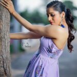 Rashmi Gautam Instagram - #lavender #rashmigautam #lifeismagical #braidstyles #friyay #readyforfriday #comedyshow #extrajabardasth 📸 @v_capturesphotography 💄 @venu_makeupandhair