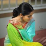 Rashmi Gautam Instagram - Saree by @shrutiigclothing 📸 by @v_capturesphotography #rashmigautam #lifeismagical #friday #fridaynight #comedynites #extrajabardasth