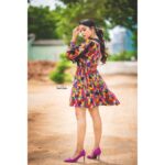 Rashmi Gautam Instagram - Outfit by @shrutiigclothing 📸 pic by @sandeepgudalaphotography #lifeismagical #rashmigautam #ruffles #dhee12 #dheechampions_season12 #dheechampions #wednesday
