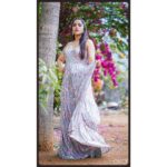 Rashmi Gautam Instagram – Flared maxi outfit by @duta_couture 
Pic by @ekorphotography