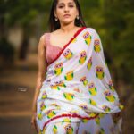 Rashmi Gautam Instagram - Owl print saree by @shrutiigclothing 🦉🦉🦉🦉🦉🦉🦉🦉🦉🦉🦉🦉 Pic @sandeepgudalaphotography 📸📸📸📸📸