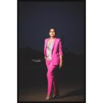 Rashmi Gautam Instagram - My first thought when I saw myself in the mirror GELUSIL ANTACID Did I just feed the trolls 😁😛 #pouringpink #pink #rashmigautam #lifeismagical #dhee11 #dheejodi #coordinate #pantsuit 📸 @sandeepgudalaphotography