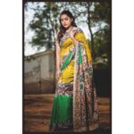 Rashmi Gautam Instagram - Saree curated by @duta_couture 🌈 Styled by @itsme_sru 🌈 Pic by @sandeepgudalaphotography 📸 Makeup by @venugopalashwini 💄