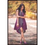 Rashmi Gautam Instagram - Outfit styled and curated by @stylistrichie 😈😈😈😈 Pic by @sandeepgudalaphotography 📸📸📸📸📸📸 #summervibes☀️ #purple #wraparounddress #bohemianstyle