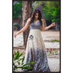 Rashmi Gautam Instagram - Well hello #Dhee11 may this journey be as fun filled as the previous ones 💖💖💖💖💖💖 Lovely 🧜‍♀️outfit by @duta_couture 📷by @sandeepgudalaphotography 💄 @venugopalashwini #mermaidshimmer #dhee11 #greygown #danceshows #rashmigautam