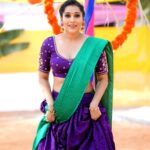 Rashmi Gautam Instagram – 📸 @santhosh_photography_sp 

Half saree 🥻  @varahi_couture