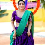 Rashmi Gautam Instagram - 📸 @santhosh_photography_sp Half saree 🥻 @varahi_couture