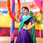 Rashmi Gautam Instagram - 📸 @santhosh_photography_sp Half saree 🥻 @varahi_couture