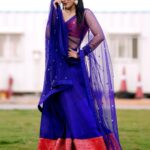 Rashmi Gautam Instagram - HAPPY SANKRATHI Outfit by @starrydreamsofficial by Shama P.C @santhosh_photography_sp Jwellery @bandhanemporio #RashmiGautam #indianwear #festivalsofindia #sankranti