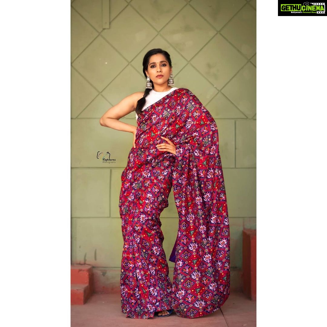 Rashmi Gautam Instagram - Saree by @sleekchiccouture_official