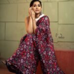 Rashmi Gautam Instagram - Saree @sleekchiccouture_official Earrings @iamsujisri P.c @v_capturesphotography