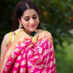 Rashmi Gautam Instagram - P.c @verendar_photography Outfit @shrutiigclothing Neck set @sujisrin.collection #dusherra #vijaydasami #rashmigautam #RashmiGautam