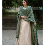 Rashmi Gautam Instagram - Outfit by @starrydreamsofficial by SHAMA 💚💚💚💚💚💚💚 P.c 📸📸📸📸 @nagraphyofficial 📸📸📸 Accessories @sujisrin.collection
