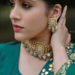 Rashmi Gautam Instagram - Outfit by @starrydreamsofficial by SHAMA 💚💚💚💚💚💚💚 P.c 📸📸📸📸 @nagraphyofficial 📸📸📸 Accessories @sujisrin.collection