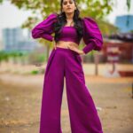 Rashmi Gautam Instagram - Outfit by @varahi_couture 💜💜💜💜💜💜💜💜💜💜💜💜💜💜💜💜💜💜💜💜 📸📸📸📸📸📸 @sandeepgudalaphotography 📸📸📸📸📸📸