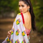 Rashmi Gautam Instagram - Owl print saree by @shrutiigclothing 🦉🦉🦉🦉🦉🦉🦉🦉🦉🦉🦉🦉 Pic @sandeepgudalaphotography 📸📸📸📸📸