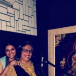 Raveena Ravi Instagram - #sreejaravi #amma #dubbing #voiceover #voiceoverartist #ourworld #cinema 😍😍😍 Pic courtesy : @vijaykrish_off 😁