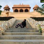 Raveena Ravi Instagram - When there’s a day off in between shoot . And you r at the world’s largest film city, pose! forget the #pjs ) Ramoji Film City