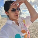 Reenu Mathews Instagram - Hey Sun, can you stop staring at me? 😄😄 . . #miamivibes #selfmusings #beachvibes #sunkissed #minivacay #instamood #reenumathews Miami Beach, Florida